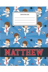 Composition Book Matthew