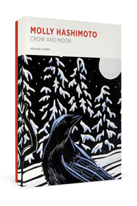 Molly Hashimoto: Crow and Moon Holiday Cards