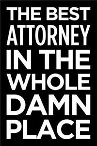 The Best Attorney in the Whole Damn Place