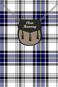 Clan Hannay Tartan Journal/Notebook