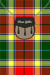 Clan Gibbs Tartan Journal/Notebook