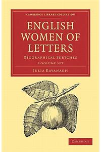 English Women of Letters 2 Volume Set
