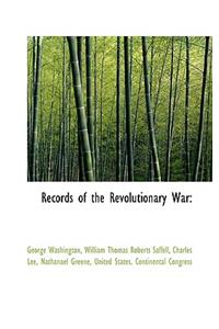 Records of the Revolutionary War