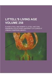 Littell's Living Age Volume 258
