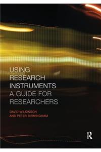 Using Research Instruments