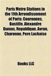 Paris Mtro Stations in the 11th Arrondissement of Paris