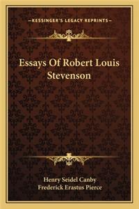 Essays of Robert Louis Stevenson