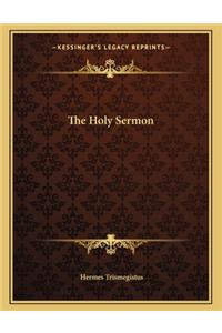 The Holy Sermon