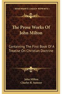 Prose Works Of John Milton