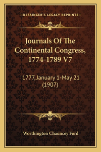 Journals Of The Continental Congress, 1774-1789 V7