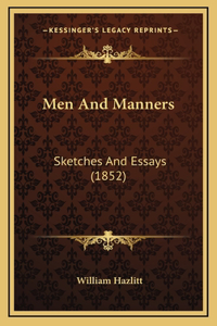 Men And Manners