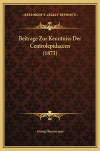 Beitrage Zur Kenntniss Der Centrolepidaceen (1873)