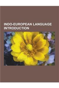 Indo-European Language Introduction