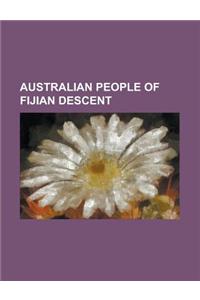 Australian People of Fijian Descent