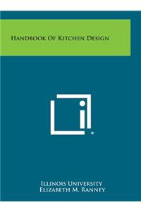 Handbook of Kitchen Design