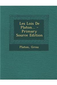 Les Lois de Platon...