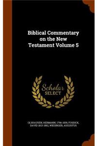 Biblical Commentary on the New Testament Volume 5