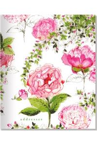 Lg Addr Bk Rose Garden