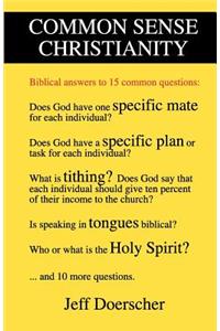 Common Sense Christianity
