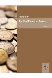 Journal of Applied Financial Research Volume I 2014