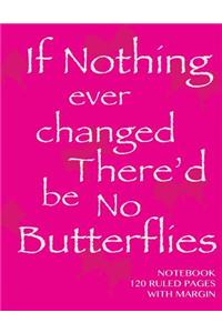 Notebook 120 ruled pages with margin