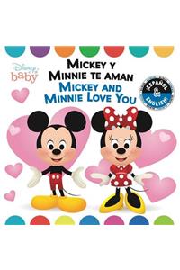 Mickey Loves Minnie (English-Spanish) (Disney Baby)