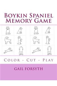Boykin Spaniel Memory Game