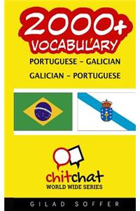 2000+ Portuguese - Galician Galician - Portuguese Vocabulary