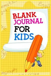 Blank Journal For Kids