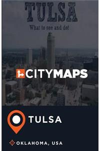 City Maps Tulsa Oklahoma, USA