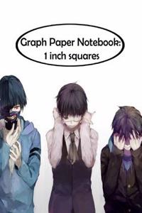 Graph Paper Notebook - 1 Inch Squares - Trees: Graph Paper, 1 Inch Squares