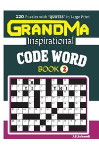 GRANDMA Inspirational CODE WORD Book