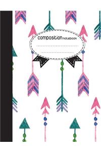 Composition Notebook, 8.5 x 11, 110 pages