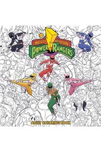 Mighty Morphin Power Rangers Adult Coloring Book