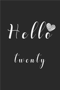 Hello twenty