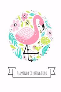 Flamingo Coloring Book