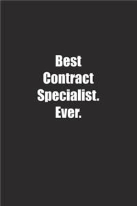 Best Contract Specialist. Ever.