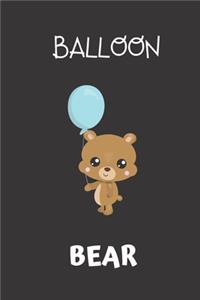 balloon bear