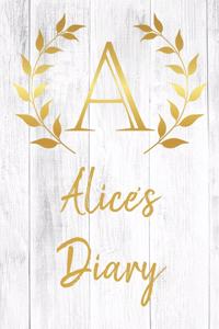 Alice's Diary