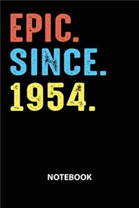 Epic Since 1954 Notebook