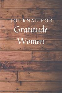 Journal For Gratitude Women