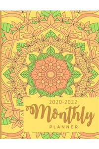 2020-2022 Monthly Planner