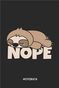 Nope Notizbuch