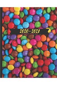 2020-2021 Personal Planner - Monthly - Candy