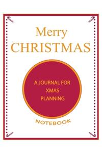 Merry CHRISTMAS NOTEBOOK