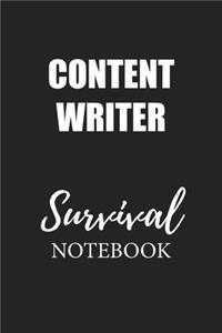 Content Writer Survival Notebook