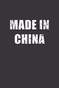 Made In China Notebook