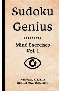 Sudoku Genius Mind Exercises Volume 1