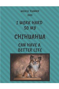 Chihuahua Weekly Planner 2020