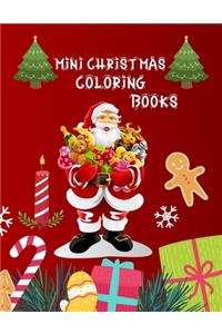Mini Christmas Coloring Books